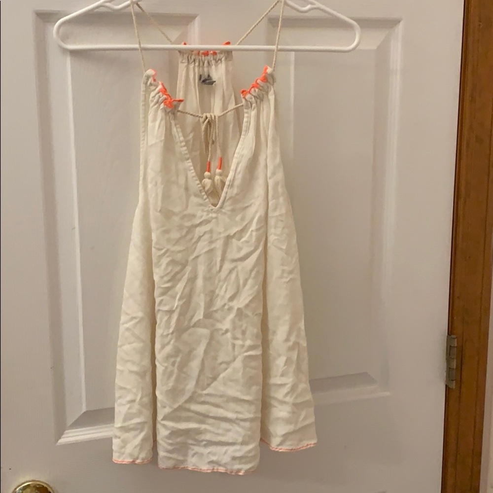 Ecote cream tank top